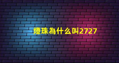 燈珠為什么叫2727 燈珠為什么會(huì)亮